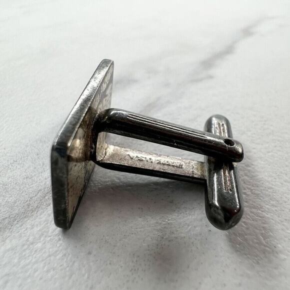 Hickok USA Vintage Silver Tone Single Cufflink - Picture 5 of 6